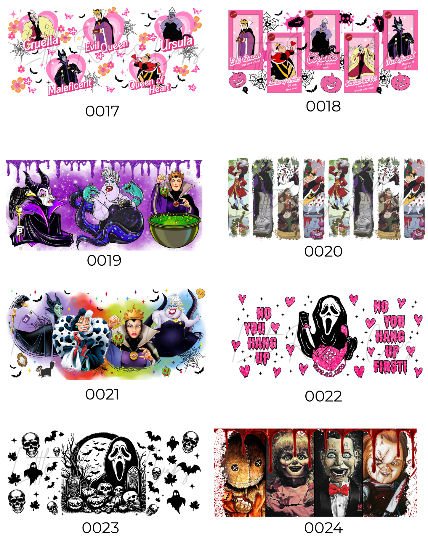 UV DTF Wrap Catalog